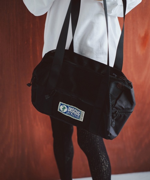 THEATRE PRODUCTS（シアタープロダクツ）の「【THEATREPRODUCTS×DISCUS ATHLETICコラボ】メッシュボストンバッグ（ボストンバッグ・レディース・ベージュ/ブラック・FREE）」の20枚目の写真