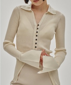 TODAYFUL/トゥデイフル】Sheer Skipper Knit/シアースキッパーニット