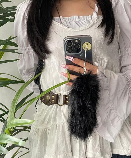 WEGO/ミニファーしっぽキーホルダー（キーホルダー）｜WEGO