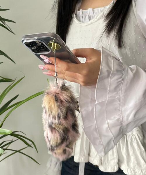 WEGO（ウィゴー）の「WEGO/ミニファーしっぽキーホルダー（キーホルダー・レディース・ブルー/その他1/その他2/その他3/ホワイト/ブラック/パープル/ベージュ/ピンク・FREE）」の13枚目の写真