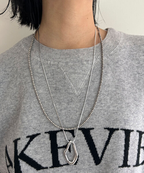 SHENERY（シーナリー）の「ニュアンスネックレス（ネックレス・レディース・シルバー/ゴールド・FREE）」の4枚目の写真