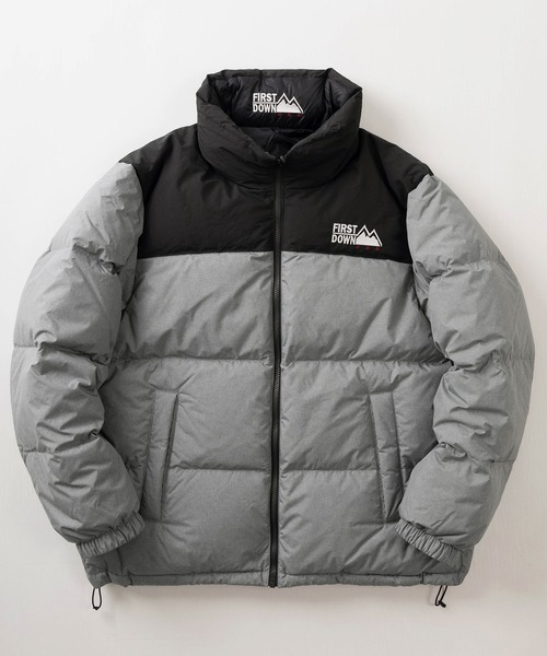 【希少初期モデル】ネイバーフッド　ワンポイントパッチロゴ　ダウンジャケット　L 希少初期モデル】ネイバーフッド ワンポイントパッチロゴ ダウン