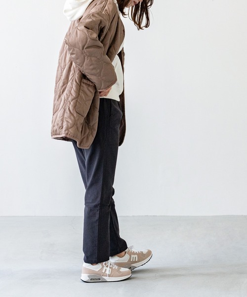 welleg(ウェレッグ)の「あったか 裏起毛 ハイパーストレッチテーパードパンツ(その他パンツ・レディース・ブラック/ブラウン/チャコール/モカ/ベージュ/カーキ・L/M)」の21枚目の写真