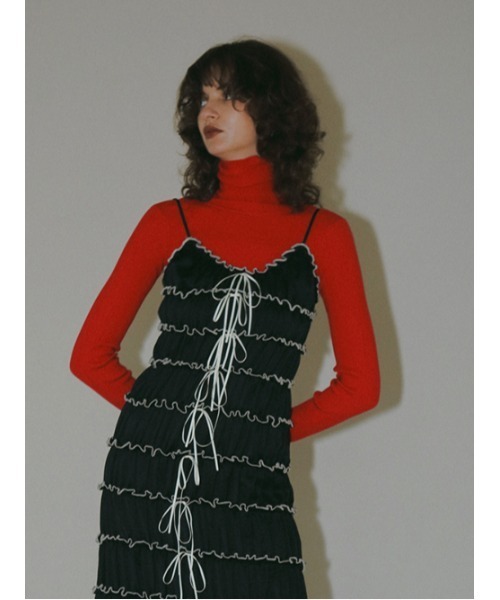 AMAIL(アマイル)の「Fashionable standard knit(ニット/セーター・レディース・アイボリー/ブラック/グレー/ブルー/レッド・FREE)」の10枚目の写真