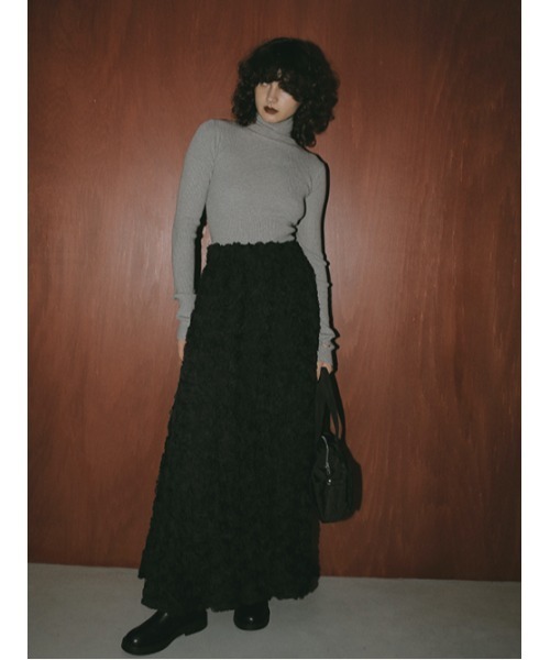 AMAIL(アマイル)の「Fashionable standard knit(ニット/セーター・レディース・アイボリー/ブラック/グレー/ブルー/レッド・FREE)」の15枚目の写真