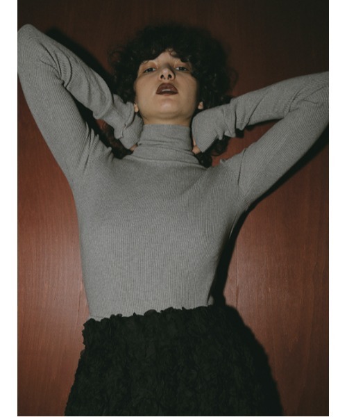 AMAIL(アマイル)の「Fashionable standard knit(ニット/セーター・レディース・アイボリー/ブラック/グレー/ブルー/レッド・FREE)」の16枚目の写真