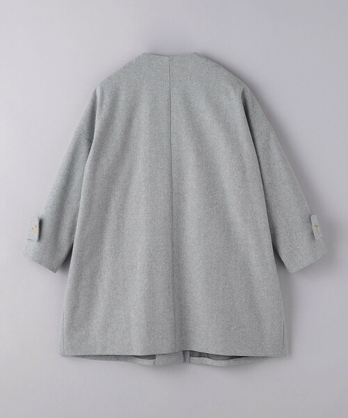 Mackintosh(マッキントッシュ)の「【別注】<MACKINTOSH>HUMBIE ノーカラー コート(ノーカラーコート・レディース・ライトグレー・4/6)」の10枚目の写真