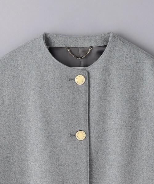 Mackintosh(マッキントッシュ)の「【別注】<MACKINTOSH>HUMBIE ノーカラー コート(ノーカラーコート・レディース・ライトグレー・4/6)」の11枚目の写真