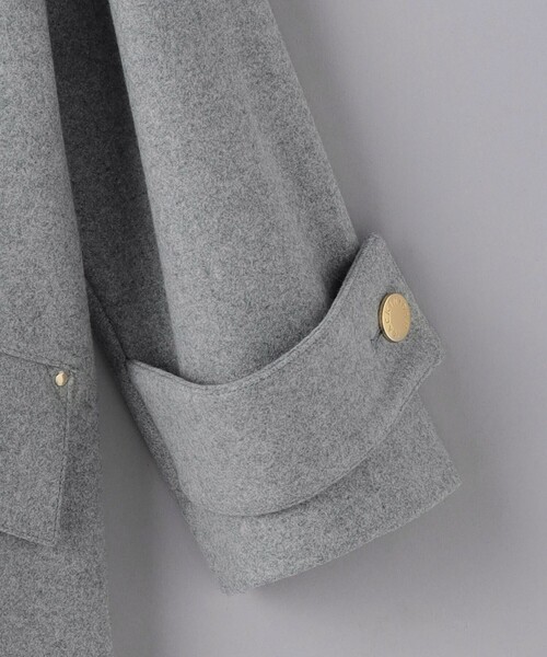 Mackintosh(マッキントッシュ)の「【別注】<MACKINTOSH>HUMBIE ノーカラー コート(ノーカラーコート・レディース・ライトグレー・4/6)」の12枚目の写真