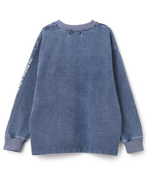 X-girl Stages(エックスガールステージス)の「【残り80cmのみ!】ロゴプリント長袖Tシャツ(Tシャツ/カットソー・キッズ・オフホワイト/ブルー/ブラック・80cm/90cm/100cm/110cm/120cm/130cm/140cm)」の15枚目の写真