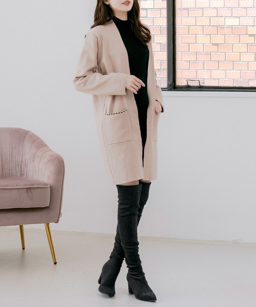 【22-24.5cm】 スレンダーニーハイブーツ（ブーツ）｜JULIA BOUTIQUE（ジュリアブティック）