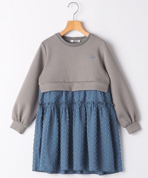 【セール】SHIPS KIDS:140～150cm / ドッキング ワンピース（ワンピース）｜SHIPS（シップス）