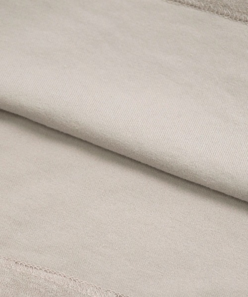 OMNIGOD（オムニゴッド）の「[OMNIGOD mens / オムニゴッド] パイル クルーネックTシャツ（Tシャツ/カットソー・メンズ・ネイビー/ホワイト/グレー・2/3/4）」の19枚目の写真