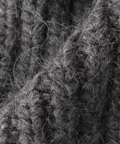 Cycle by myob/サイクルバイエムワイオー】DRAW CODE KNIT CAP