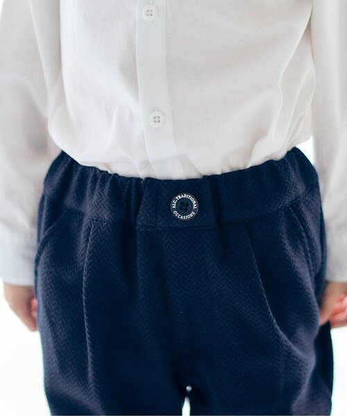 apres les cours（アプレレクール）の「【セットアップ可】フォーマルパンツ（スーツパンツ・キッズ・ネイビー・90/100/110/120/130）」の11枚目の写真