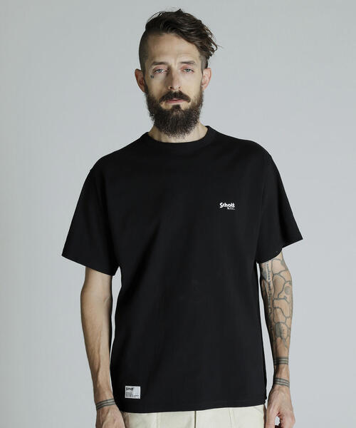 schott（ショット）の「Schott/ショット/T-SHIRT ARCHIVE TAG/アーカイブタグ Tシャツ（Tシャツ/カットソー・メンズ・ホワイト/グレー/ブラック・XL/L/M/2XL）」の5枚目の写真