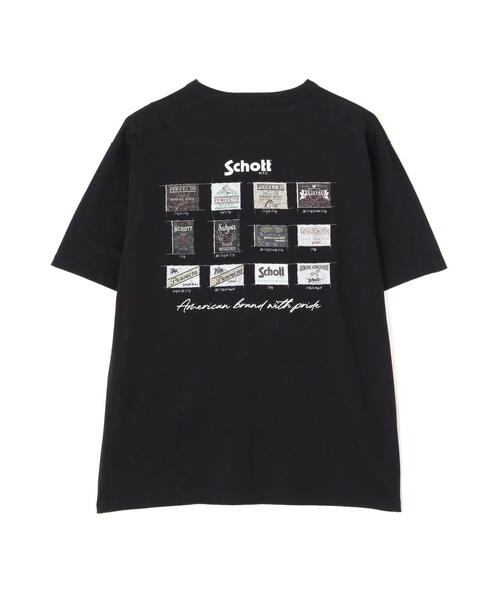 Schott ショット T-SHIRT ARCHIVE TAGアーカイブタグ半袖Tシャツ T-SHIRT ARCHIVE TAG/アーカイブタグ Tシャツ | Schott