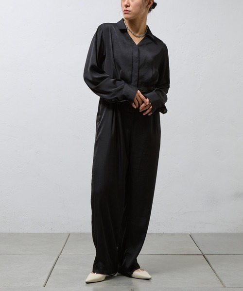 COLONY 2139（コロニートゥーワンスリーナイン）の「Tストラップフラットシューズ（パンプス・レディース・ブラック/シルバー/ホワイト・MEDIUM/LARGE）」の10枚目の写真