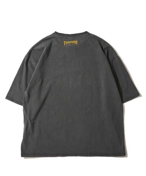 THRASHER(スラッシャー)の「【THRASHER / スラッシャー】ピグメント加工 ゲームロゴクルーネックTシャツ(Tシャツ/カットソー・メンズ・ブラック系4/ブラック系2/ブラック系3/ブラック系1・LARGE/MEDIUM/X-LARGE)」の5枚目の写真