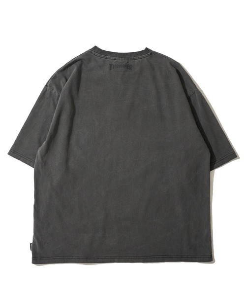 THRASHER(スラッシャー)の「【THRASHER / スラッシャー】ピグメント加工 ゲームロゴクルーネックTシャツ(Tシャツ/カットソー・メンズ・ブラック系4/ブラック系2/ブラック系3/ブラック系1・LARGE/MEDIUM/X-LARGE)」の9枚目の写真