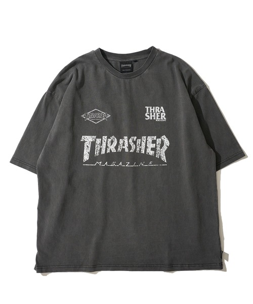 THRASHER(スラッシャー)の「【THRASHER / スラッシャー】ピグメント加工 ゲームロゴクルーネックTシャツ(Tシャツ/カットソー・メンズ・ブラック系4/ブラック系2/ブラック系3/ブラック系1・LARGE/MEDIUM/X-LARGE)」の14枚目の写真
