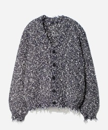 HARE | メランジダメージニットカーディガン(HARE)(カーディガン/ボレロ)