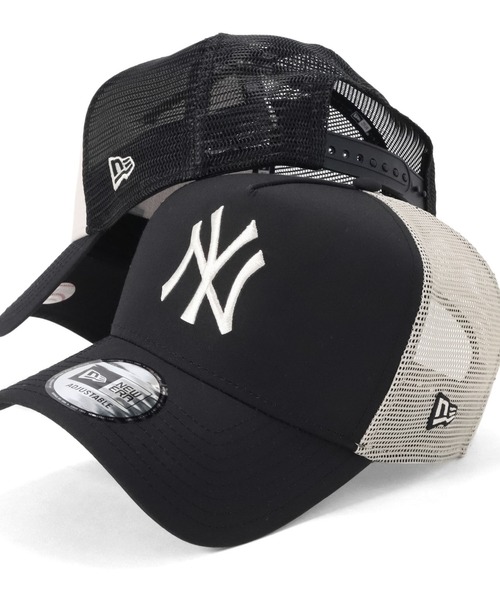 ニューエラ メッシュキャップ 9FORTYA-Frame MLBタイプライター