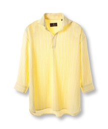 MEN'S BIGI | ドビーストライププルオーバーシャツ(シャツ/ブラウス)