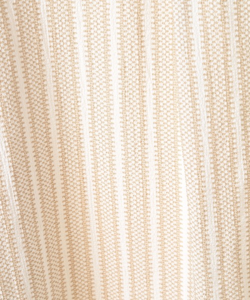 MEN'S BIGI(メンズビギ)の「ドビーストライププルオーバーシャツ(シャツ/ブラウス・メンズ・ピンク/ベージュ/イエロー・03/02/01)」の20枚目の写真