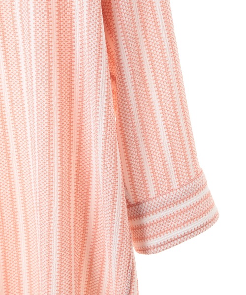 MEN'S BIGI(メンズビギ)の「ドビーストライププルオーバーシャツ(シャツ/ブラウス・メンズ・ピンク/ベージュ/イエロー・03/02/01)」の15枚目の写真