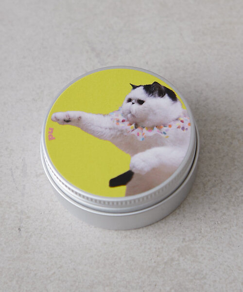 BIRTHDAY BAR(バースデイバー)の「Pechanko Cats 缶入りマルチにゃんクリーム(ハンドケア/ハンドクリーム・レディース・ブルー/イエロー/グリーン・0)」の4枚目の写真