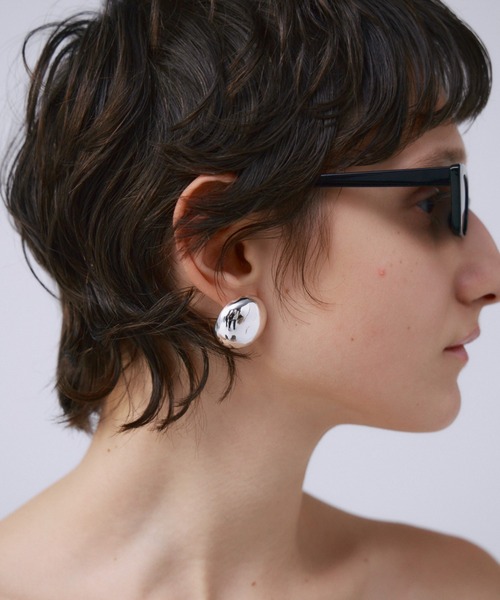 セール】volume dome pierced earring（ピアス（両耳用））｜JOSE MOON