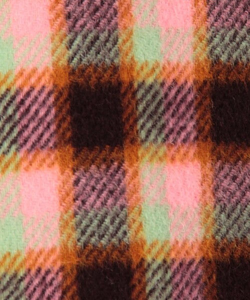 caban（キャバン）の「CABaN モヘヤシャギーチェック スタンドカラーコート（その他アウター・メンズ・ピンク系その他2/イエロー系その他2・S/M）」の13枚目の写真