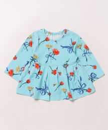 HAKKA BABY | [ベビー]ローズリボンプリントTシャツ(Tシャツ/カットソー)