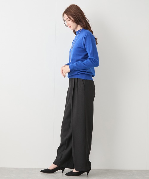 Jayro（ジャイロ）の「ふわもちハイネックニットプルオーバー（Tシャツ/カットソー・レディース・ブラック/グレー/ブルー/ベージュ/オレンジ・FREE）」の17枚目の写真