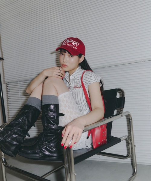 DTYYPE（ドタイプ）の「バックルカバーロングブーツ（ブーツ）」 - WEAR