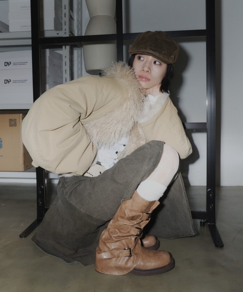 DTYYPE バックルカバーロングブーツ DTYYPE バックルカバーロングブーツ DTYYPE（ドタイプ）の「バックル