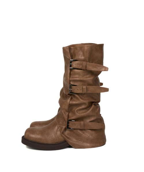 バックルカバーロングブーツ（ブーツ）｜DTYYPE（ドタイプ）の