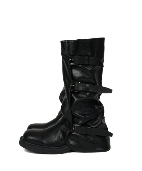 バックルカバーロングブーツ（ブーツ）｜DTYYPE（ドタイプ）の