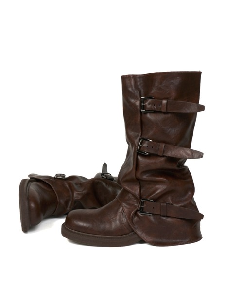 バックルカバーロングブーツ（ブーツ）｜DTYYPE（ドタイプ）の