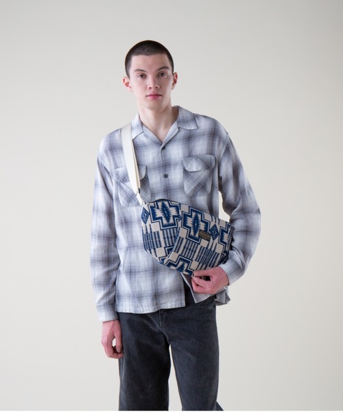 PENDLETON（ペンドルトン）の「ゴブランウェストバッグ（ボディバッグ/ウエストポーチ・メンズ・ブラック系その他2/ホワイト系その他2・FREE）」の5枚目の写真