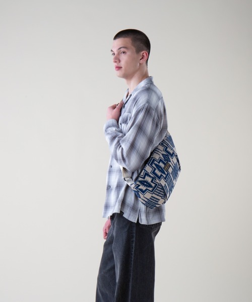 PENDLETON（ペンドルトン）の「ゴブランウェストバッグ（ボディバッグ/ウエストポーチ・メンズ・ブラック系その他2/ホワイト系その他2・FREE）」の17枚目の写真