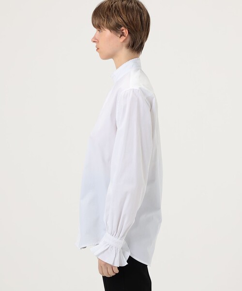 【BOURRIENNE PARIS X】コットンオフィサーカラーシャツ XXXL BOURRIENNE PARIS X】Spring/Summer 2025 | MAIDENS SHOP WOMEN