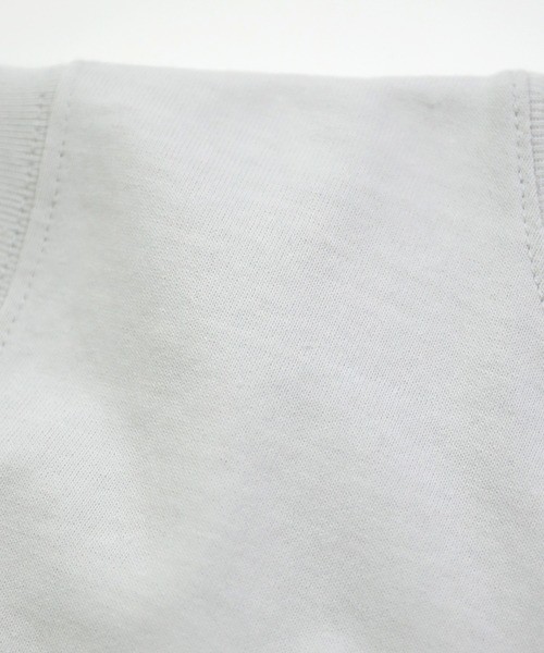 Brocante（ブロカント）の「[Brocante / ブロカント] ヴィンテージ天竺 ココンノースリーブ（Tシャツ/カットソー・レディース・ブラウン/ホワイト/ライトグレー/ブラック/ライトイエロー・2）」の9枚目の写真