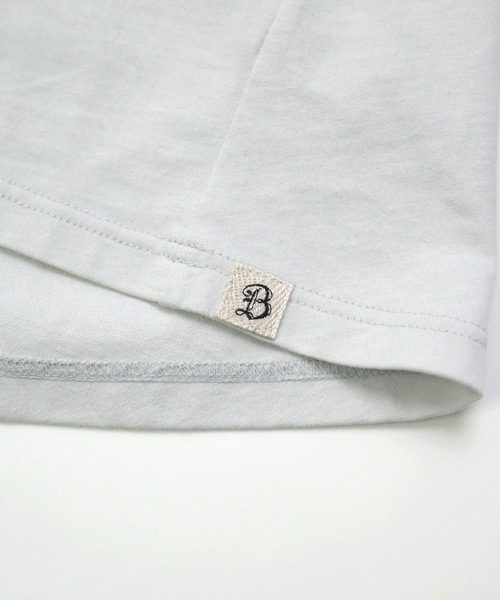 Brocante（ブロカント）の「[Brocante / ブロカント] ヴィンテージ天竺 ココンノースリーブ（Tシャツ/カットソー・レディース・ブラウン/ホワイト/ライトグレー/ブラック/ライトイエロー・2）」の18枚目の写真