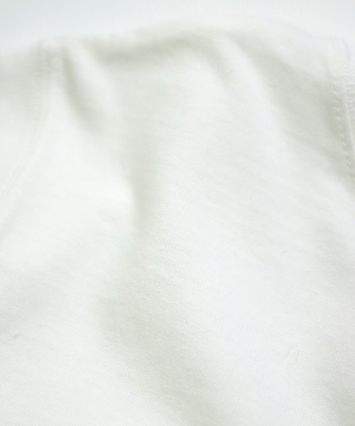 Brocante（ブロカント）の「[Brocante / ブロカント] ヴィンテージ天竺 ココンノースリーブ（Tシャツ/カットソー・レディース・ブラウン/ホワイト/ライトグレー/ブラック/ライトイエロー・2）」の6枚目の写真