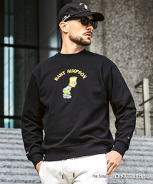 1PIU1UGUALE3  RELAX （ウノピゥウノウグァーレトレ リラックス）の「1PIU1UGUALE3 RELAX(ウノピゥウノウグァーレトレ リラックス)/The Simpsons/バート・シンプソン/クルーネック（スウェット）」