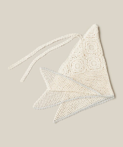 ＜ATTISESSION＞クロシェ スカーフ BEAUTY&YOUTH UNITED ARROWS｜<ATTISESSION>クロシェ スカーフ