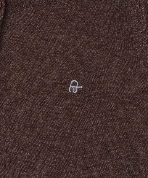 SENSE OF PLACE by URBAN RESEARCH（センスオブプレイスバイアーバンリサーチ）の「シシュウコンパクトシアーカーディガン（カーディガン/ボレロ・レディース・アイボリー/ピンク/ブラウン/ネイビー・ONE）」の5枚目の写真