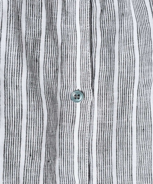 BARNYARDSTORM（バンヤードストーム）の「BARNYARDSTORM / リネンスリットシャツ＜セットアップ対応＞【WEB限定カラー・サイズ】 【『BABALOG』チャンネルご紹介アイテム】（シャツ/ブラウス・レディース・ホワイト/ピンク/レッド/ストライプ/ブラック・S/M/L）」の7枚目の写真